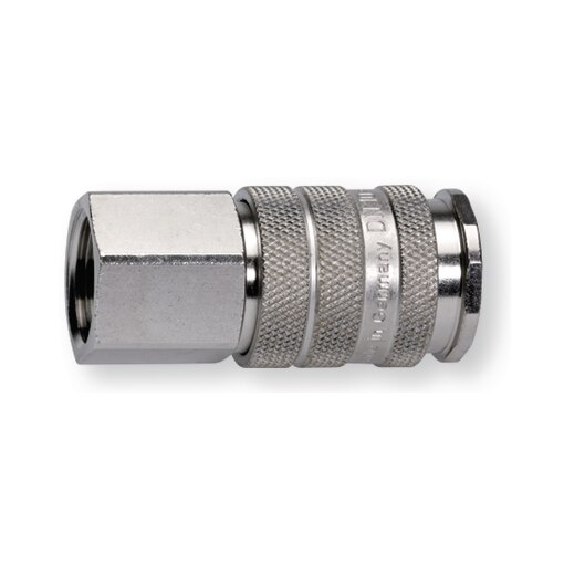 Kupplung mit Innengewinde 1/4'', DN 10 Stahl