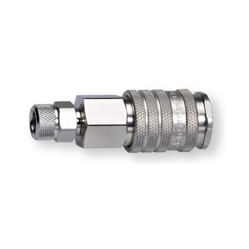 Kupplung schraubbar 8 x 12 mm, DN 7,8 Stahl