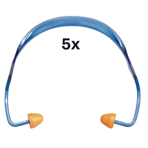 Set 5 Stück Gehörschutz mit Bügel Ergo