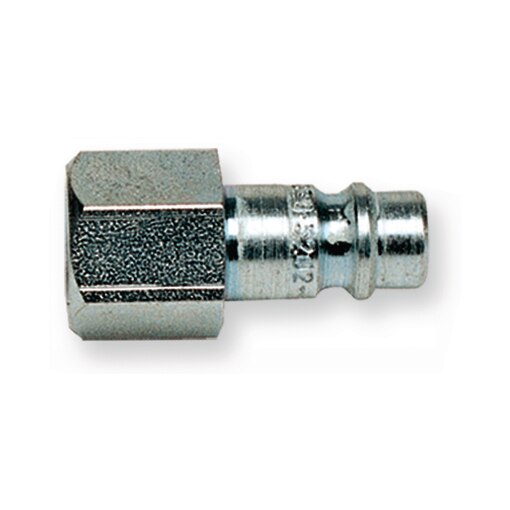 Stecknippel mit Innengewinde 1/4'', DN 7,8 Stahl