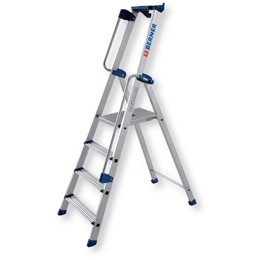 Stufenstehleiter Progress XL 4 Stufen einseitig