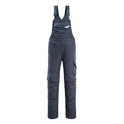 Latzhose Knietasche MULTISAFE Schw.Blau 42/82