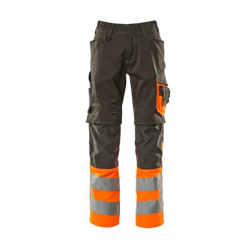 Hose Knietasche SAFE SUPREME Anthra./W-Orange 44/82