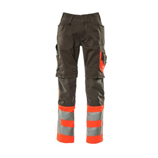 Hose Knietasche SAFE SUPREME Anthra./W-Rot 64/82