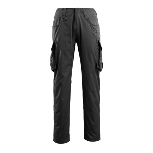 Hose Schenkeltasche UNIQUE Schwarz 42/82