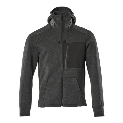 Kapuzen-Jacke ADVANCED Schwarz XS