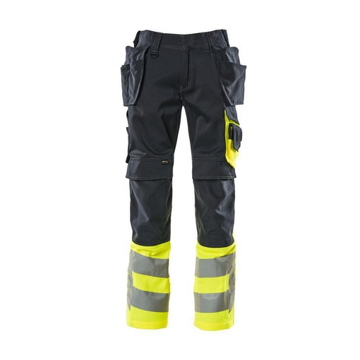 Hose Hängetaschen SAFE SUPREME Schw.Blau/W-Gelb 44/82