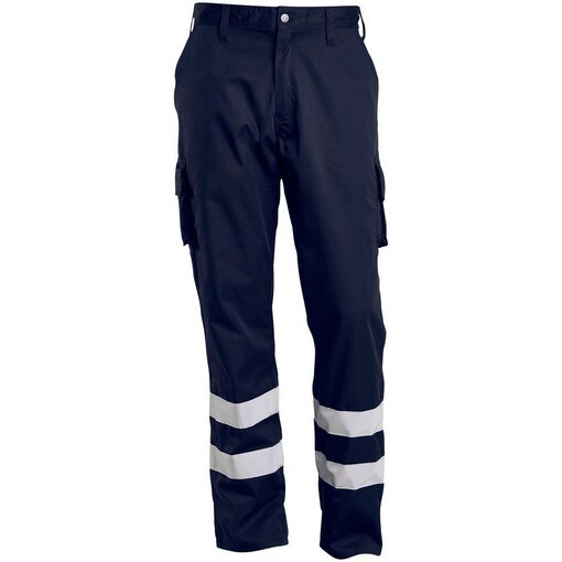Hose Schenkeltasche WORKWEAR Schw.Blau 62/90