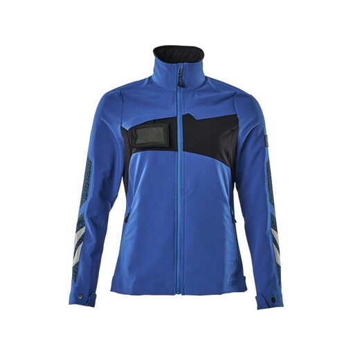 Jacke Damen ACCELERATE Azurblau/Schwarzblau 3XL