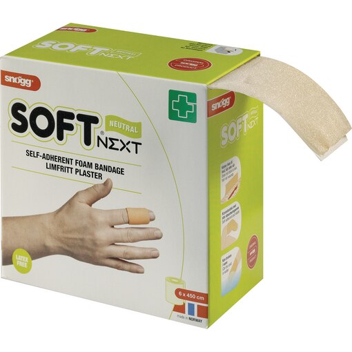 Pflaster Soft, 1 Rolle à 6 x 450 cm