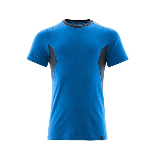 T-Shirt ACCELERATE Azurblau/Schwarzblau L