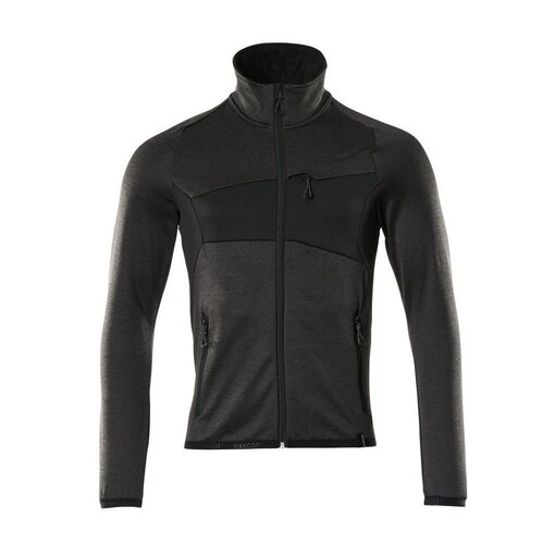 Fleecejacke ACCELERATE Anthra./Schwarz XS