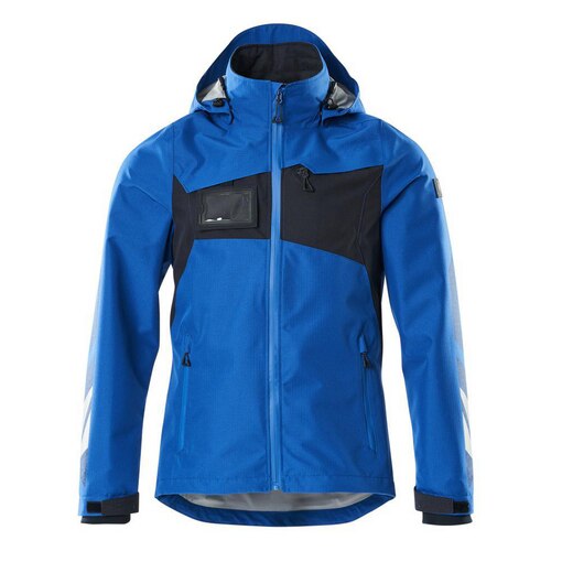 Hard Shell Jacke ACCELERATE Azurblau/Schwarzblau M