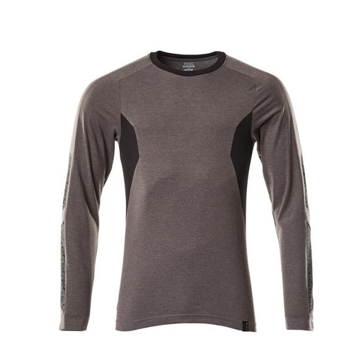 T-Shirt, Langarm ACCELERATE Anthra./Schwarz XS