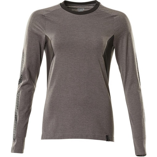 Mascot ACCELERATE Damen T-Shirt langarm Dunkelanthrazit/Schwarz