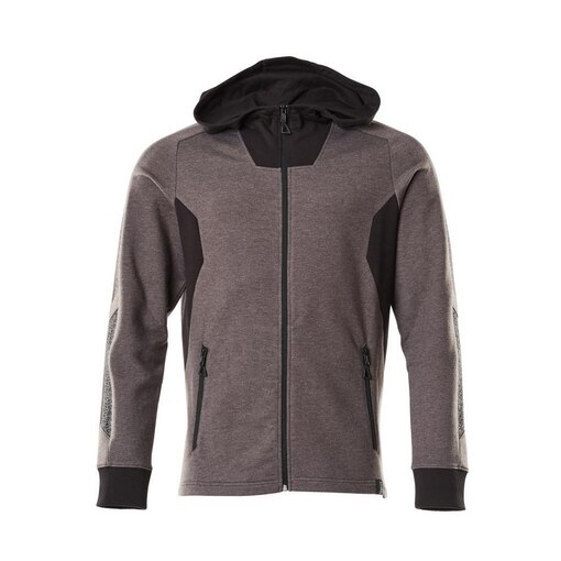 Kapuzen-Jacke ACCELERATE Anthra./Schwarz XS