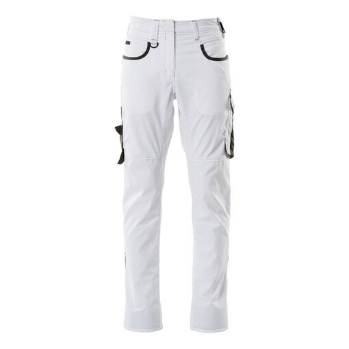 Hose Damen UNIQUE Weiß/Dunkelanthrazit Gr. 34/76 Diamond Fit