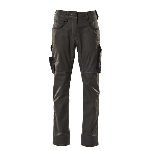 Hose Damen UNIQUE Dunkelanthrazit/Schwarz Gr. 34/76 Diamond Fit
