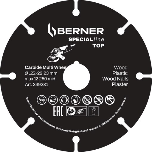 Hartmetalltrennscheibe SPECIALline Top