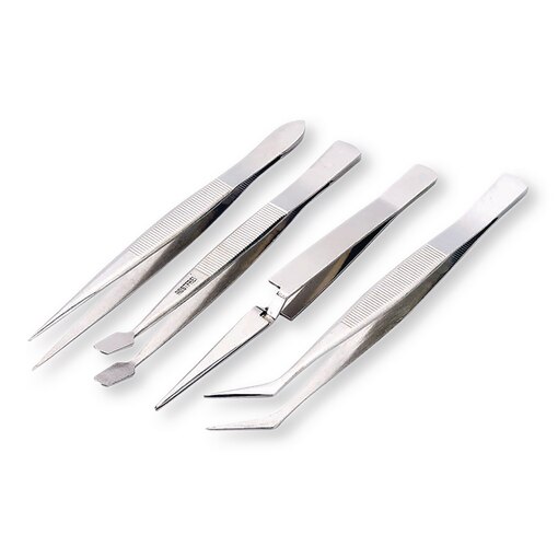 Präzisions-Pinzetten-Set, 4-teilig