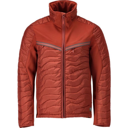 Thermojacke Customized Herren herbstrot