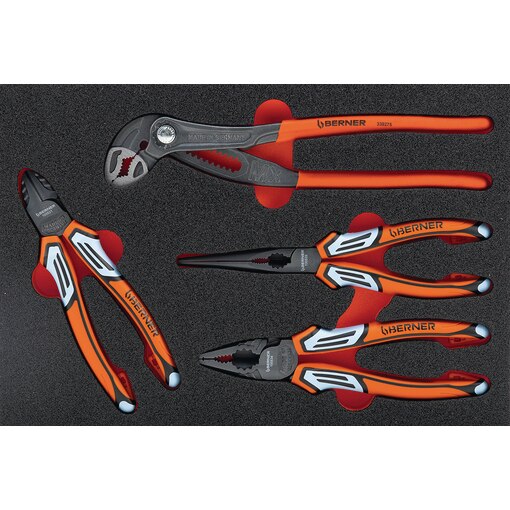 PLIERS SET MX 4-PCS