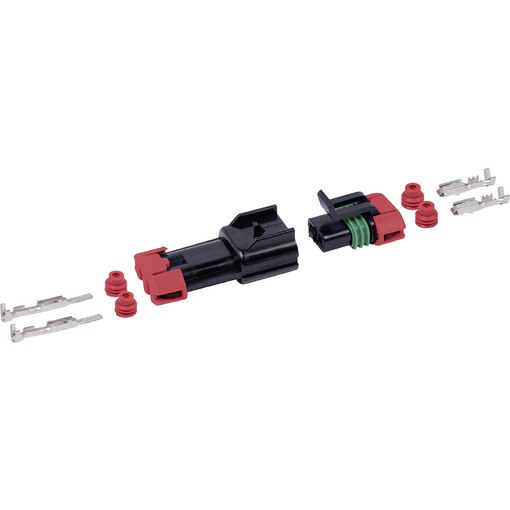 Steckverbinder-Kit 2-polig 1-2 mm²