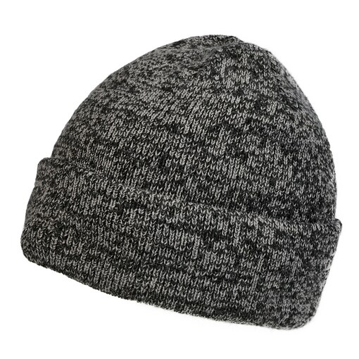 Strickmütze Stans, grau-meliert
