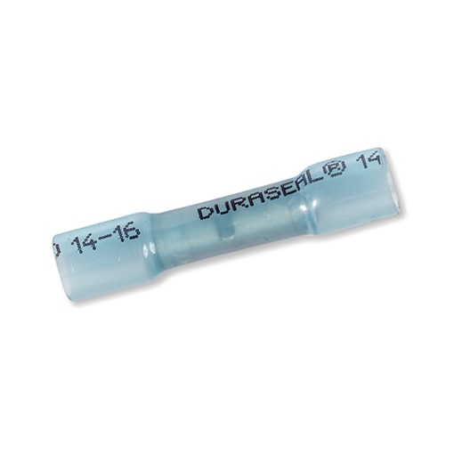 Wärmeschrumpfverbinder blau 1,5 - 2,5 mm²