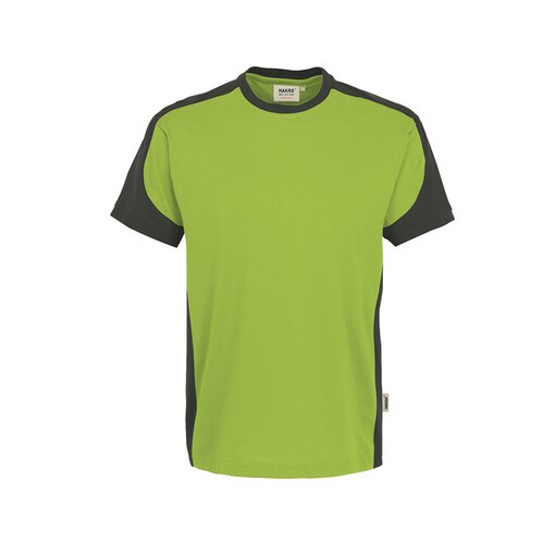 T-Shirt Mikralinar, kiwi/anthrazit, Gr. XL