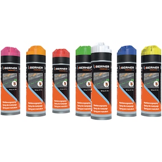Lacke, Grundierungen und Markierungssprays