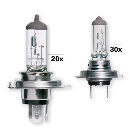 Lampenpaket 12 V H4/H7 PREMIUM