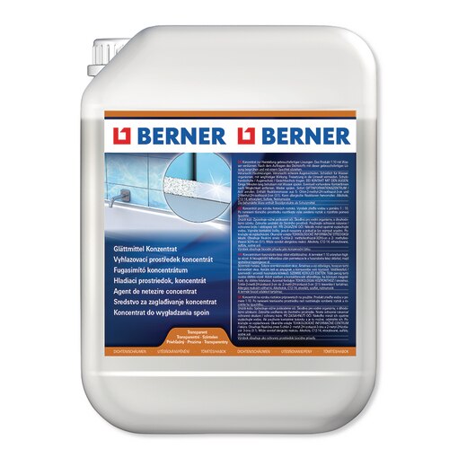 Smoothing agent concentrate transparent 5L