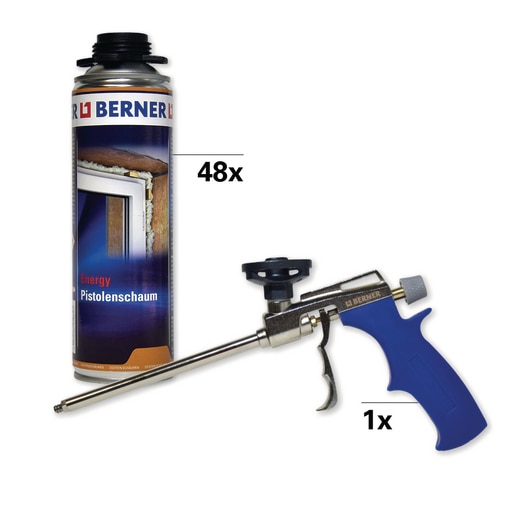 Paket Pistolenschaum Energy 500 ml + Schaumpistole ECO