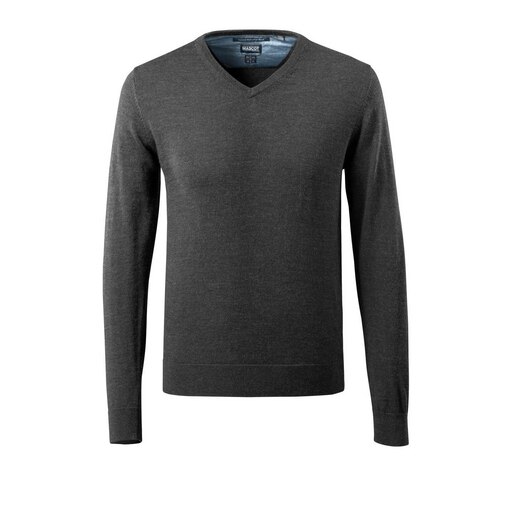 Strickpullover FRONTLINE Anthra./Grau S