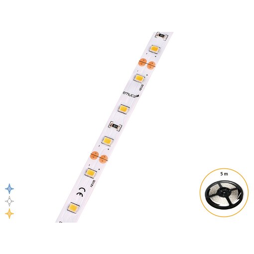 LED Streifen Lynx Premium 14,4W/m IP20 (12V DC), 5 m, Kunststoff