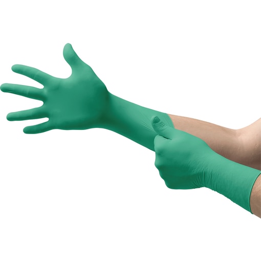 Disposable glove - nitrile blue