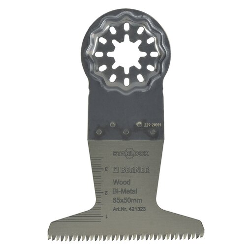 Starlock-Klinge Bi-Metall 50x65 mm Holz