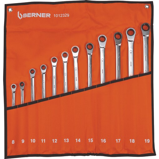 XXL RATCHET SPANNER SET 12