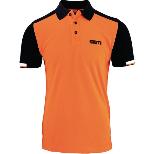 Polo-Shirt BTI Herren orange