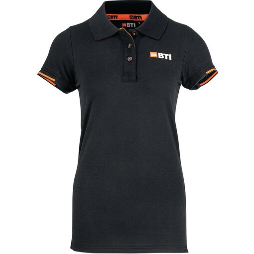 Polo-Shirt BTI Damen schwarz