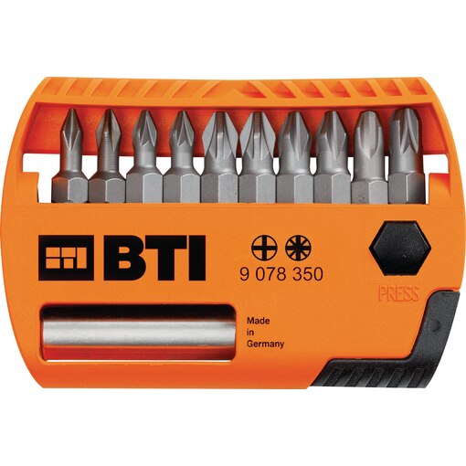 Bit-Depot Phillips / Pozidriv, 11-tlg, Bit-Depot PH / PZ, 11-tlg, Bit-Depots