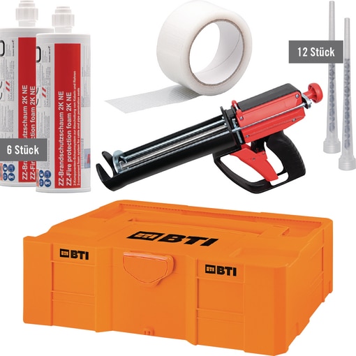 Brandschutz-Set, Brandschutzschaum 2K NE