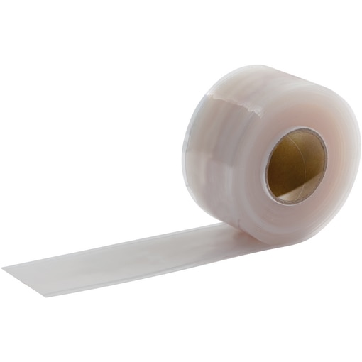Reparaturband Silikon selbstverschweißend transparent, Silikon-Reparaturband transparent selbstverschweißend