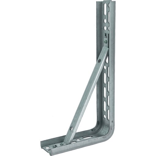 JB-A Montagewinkel 150 x 280 Lastabtragung mit JB-AS-205 Winkelstrebe