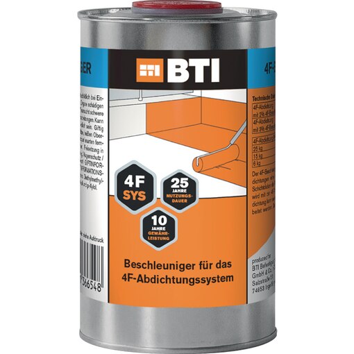 4F-Beschleuniger 450 ml, 180 ml, 750 ml, Flachdachabdichtung