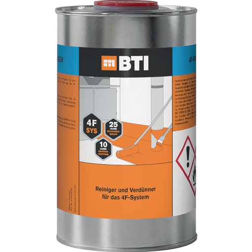 4F-Reiniger 1 kg, Reinigung, Verdünner, Verdünnung, Flachdachabdichtung
