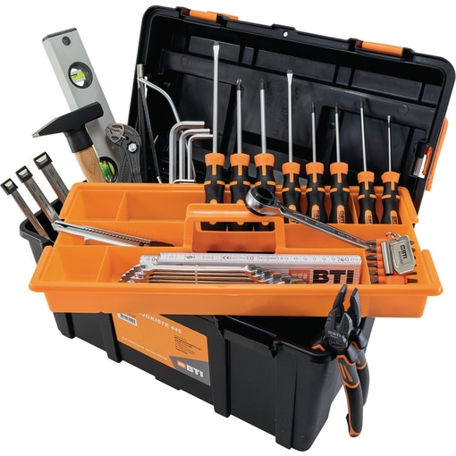 Werkzeugkiste 650 plus Bestückung Allrounder