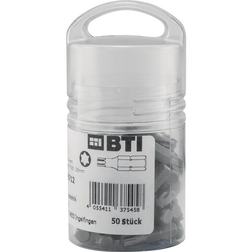PaKo-Bit ¼” 6-kant 25 mm Box, Einsatz, Bit