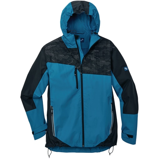 Regenjacke Amper, royal, vorne
